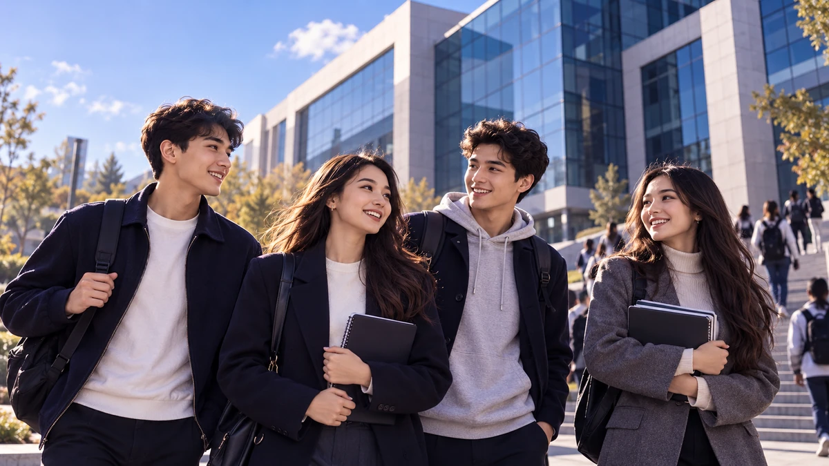 Students at Esil University